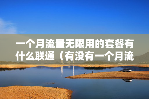 一个月流量无限用的套餐有什么联通（有没有一个月流量无限用的套餐）