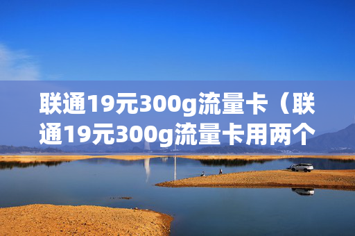 联通19元300g流量卡（联通19元300g流量卡用两个月断网了怎么办）