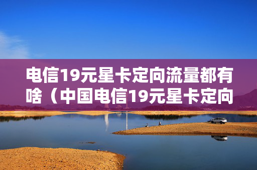 电信19元星卡定向流量都有啥（中国电信19元星卡定向流量）