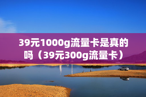 39元1000g流量卡是真的吗（39元300g流量卡）
