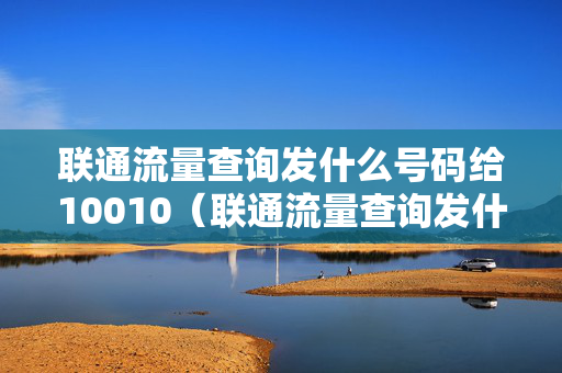 联通流量查询发什么号码给10010（联通流量查询发什么号码给10010打电话）