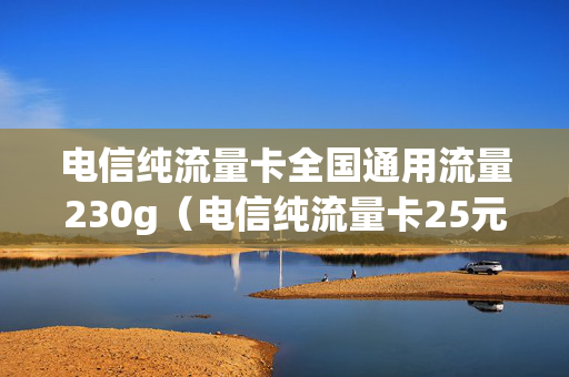 电信纯流量卡全国通用流量230g（电信纯流量卡25元100g）