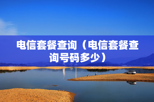 电信套餐查询（电信套餐查询号码多少）