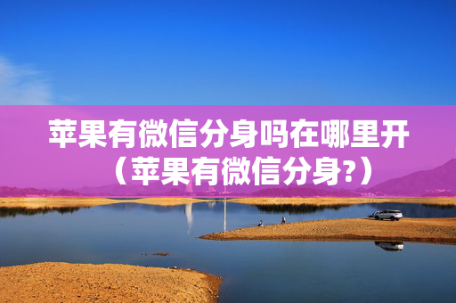 苹果有微信分身吗在哪里开（苹果有微信分身?）