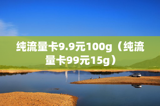 纯流量卡9.9元100g（纯流量卡99元15g）