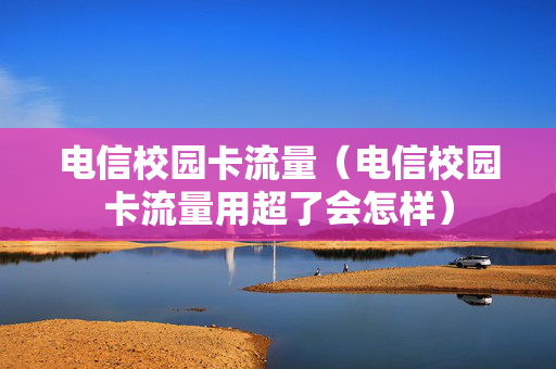 电信校园卡流量（电信校园卡流量用超了会怎样）