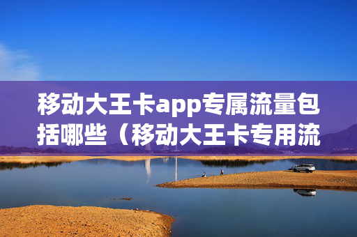 移动大王卡app专属流量包括哪些（移动大王卡专用流量是什么意思）