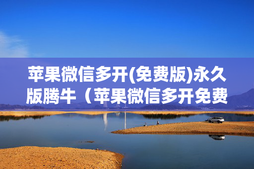 苹果微信多开(免费版)永久版腾牛（苹果微信多开免费版下载）