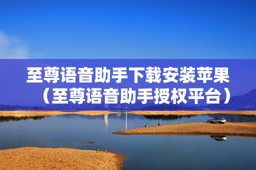 至尊语音助手下载安装苹果（至尊语音助手授权平台）