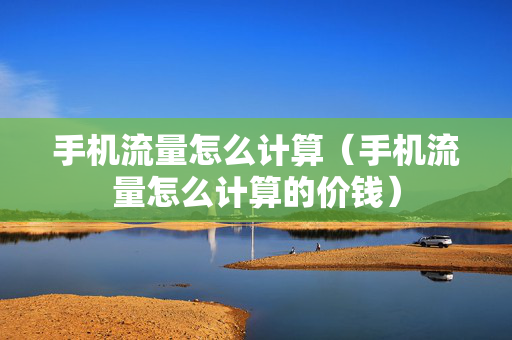 手机流量怎么计算（手机流量怎么计算的价钱）