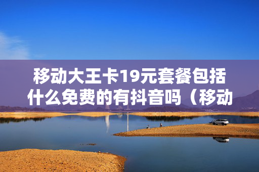 移动大王卡19元套餐包括什么免费的有抖音吗（移动大王卡19元套餐包含抖音吗）