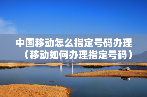 中国移动怎么指定号码办理（移动如何办理指定号码）