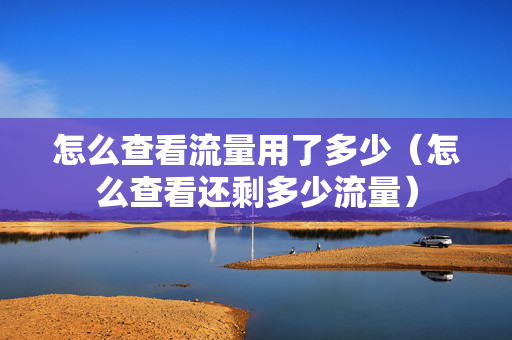 怎么查看流量用了多少（怎么查看还剩多少流量）