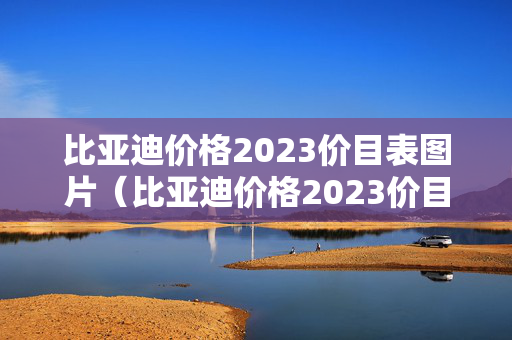 比亚迪价格2023价目表图片（比亚迪价格2023价目表图片高清）