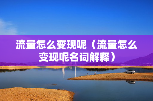 流量怎么变现呢（流量怎么变现呢名词解释）