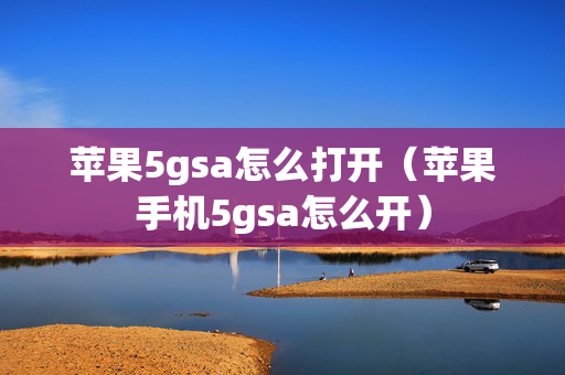 苹果5gsa怎么打开（苹果手机5gsa怎么开）