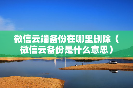 微信云端备份在哪里删除（微信云备份是什么意思）