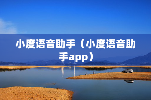 小度语音助手（小度语音助手app）
