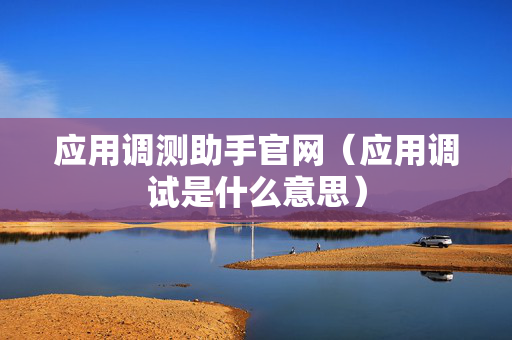 应用调测助手官网（应用调试是什么意思）
