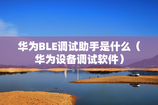 华为BLE调试助手是什么（华为设备调试软件）