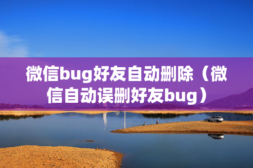 微信bug好友自动删除（微信自动误删好友bug）