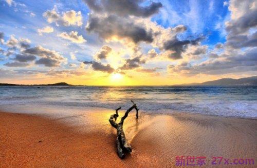 夕阳的爱情句子(形容夕阳的爱情句子)