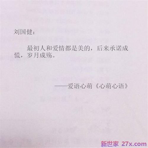 爱情承诺的句子(不相信爱情的句子)