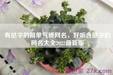 有挞字的简单气质网名，好听含挞字的网名大全2022最新版