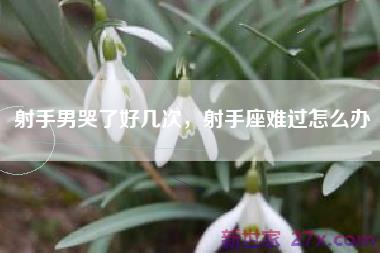 射手男哭了好几次，射手座难过怎么办