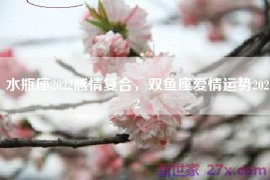 水瓶座2022感情复合，双鱼座爱情运势2022