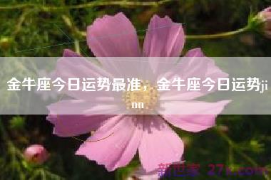 金牛座今日运势最准，金牛座今日运势jinn