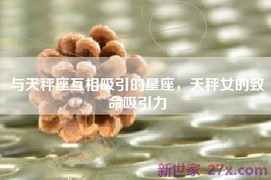 与天秤座互相吸引的星座，天秤女的致命吸引力