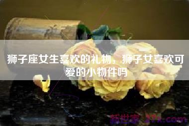 狮子座女生喜欢的礼物，狮子女喜欢可爱的小物件吗