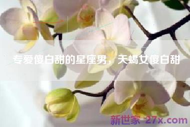 专爱傻白甜的星座男，天蝎女傻白甜