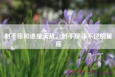 射手座和谁是天敌，射手座斗不过的星座