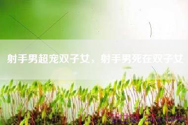 射手男超宠双子女，射手男死在双子女