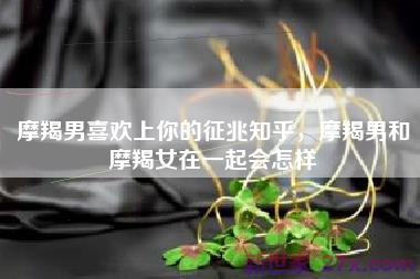 摩羯男喜欢上你的征兆知乎，摩羯男和摩羯女在一起会怎样