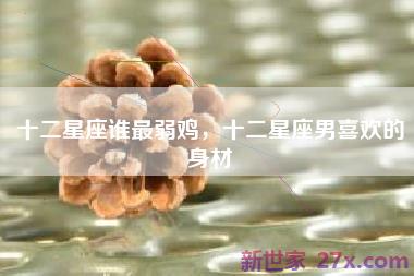 十二星座谁最弱鸡，十二星座男喜欢的身材