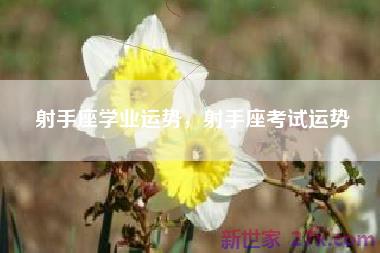 射手座学业运势，射手座考试运势
