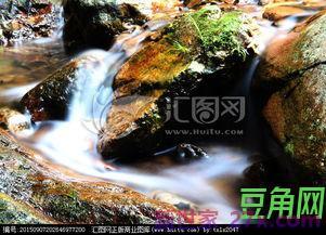 赞美山涧水的词句