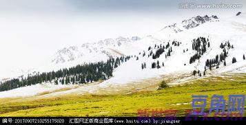 草原雪山的心情词句