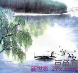 山水情正是江南好风景整首词句