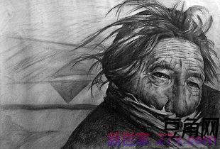 描写老人饱经沧桑的优美词句