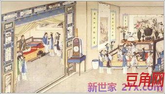 红楼梦中形容宴会场景的诗词句 红楼梦中的场面描写语句
