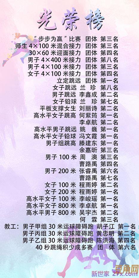 形容运动会圆满结束的词句