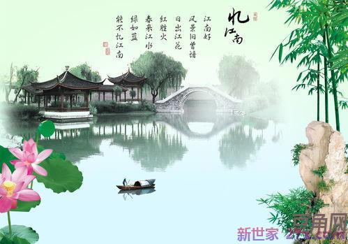写江南风景的诗词句 描写江南景色的诗句