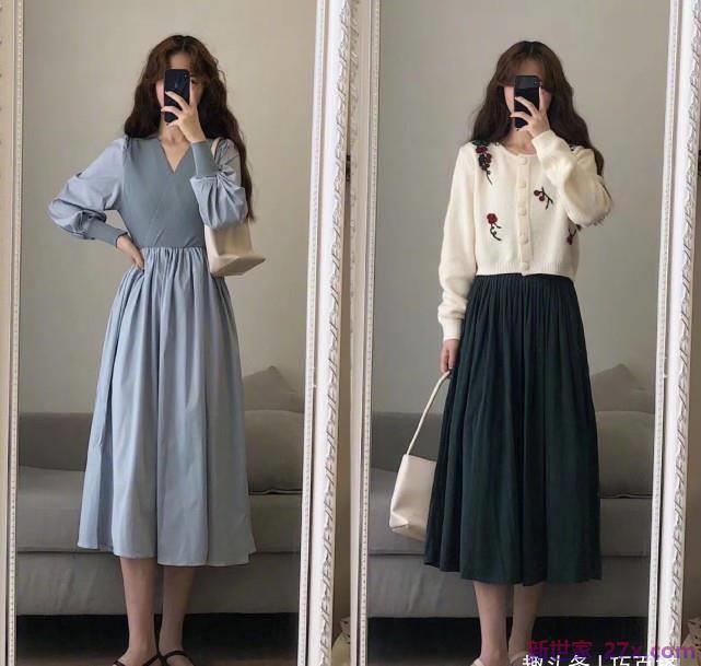简单的秋季搭配，不挑身材就瘦。你必须学会成为女神。